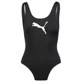 Damen Badeanzug Puma Swim Swimsuit Schwarz