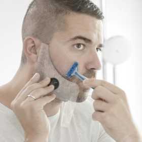 Hipster Barber Beard Template for Shaving InnovaGoods