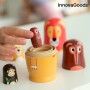 Matryoshka Wooden Animal Figures Funimals InnovaGoods IG815363 Modern (Refurbished A)