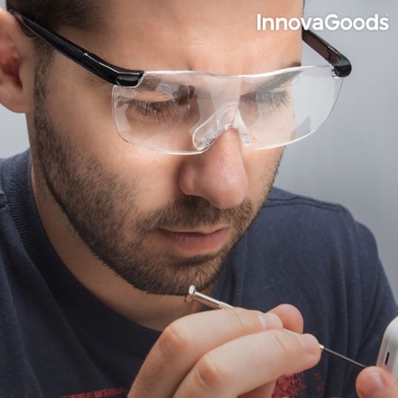 Vergrößerungsbrille InnovaGoods Durchsichtig Vielseitig und anpassungsfähig (Restauriert A)