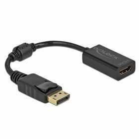 DisplayPort to HDMI Cable DELOCK 61011 Black