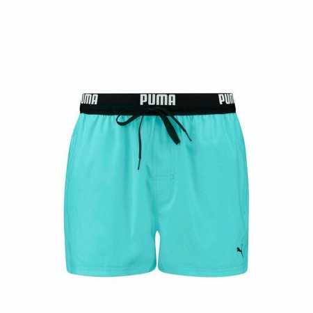 Men’s Bathing Costume Puma Swim Logo Short Aquamarine