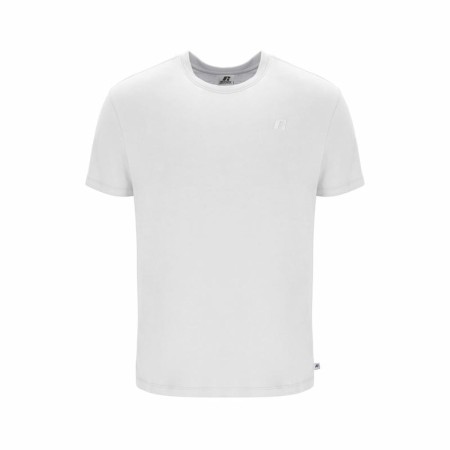 Short Sleeve T-Shirt Russell Athletic Amt A30011 White Men