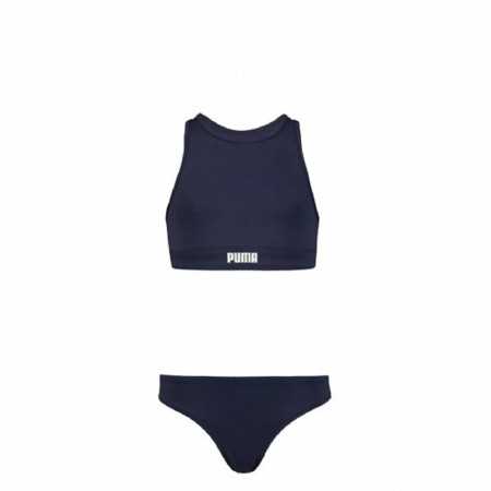 Swimsuit for Girls Puma Racerback 2 Pieces Blue