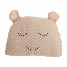 Cushion Bear Fluffy toy 35 x 29 cm Beige