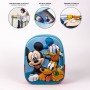 School Bag Mickey Mouse Blue 25 x 31 x 10 cm