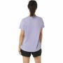 T-shirt à manches courtes femme Asics Core Lila