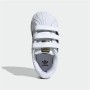 Chaussures de Sport pour Bébés Adidas Superstar Blanc