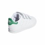 Chaussures de Sport pour Enfants Adidas Stan Smith Blanc