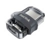 Micro-SD Minneskort med Adapter SanDisk SDDD3-016G-G46 16 GB