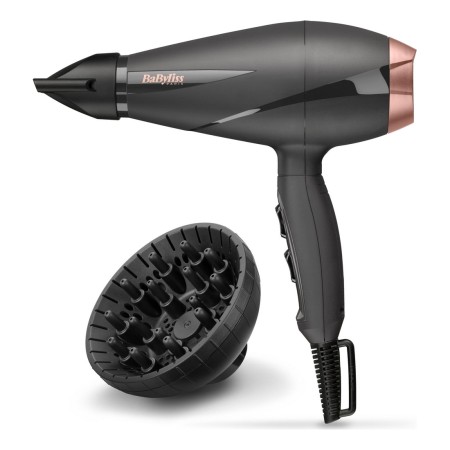 Hårtork Babyliss 6709DE Svart Mörkgrå 2100 W