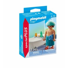 Playset Playmobil Special Plus: Man in the Bathroom 71167 13 Pièces