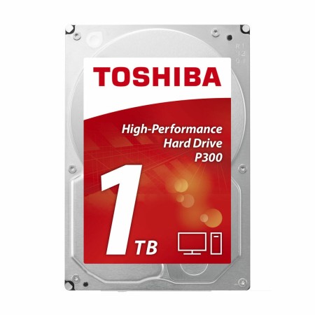 Hard Drive Toshiba HDWD110EZSTA 1TB 7200 rpm 3,5" 1 TB 1 TB SSD 3,5"