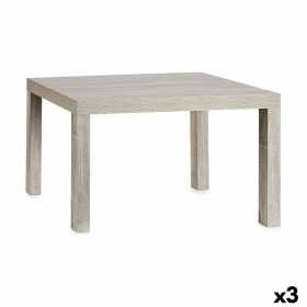 Table d'appoint Gris Bois 50 x 45 x 79 cm (3 Unités)