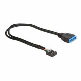 USB-kabel DELOCK 83281 30 cm Svart