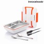 Electric Lunch Box for Cars InnovaGoods IG815950 Rectangular Stainless steel (Refurbished A+)