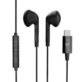 Headphones with Microphone Energy Sistem 448982 USB-C Black (1 Unit)