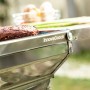 Barbecue au Charbon de Bois Pliable en Acier Inoxydable ExelQ InnovaGoods (Reconditionné B)
