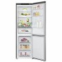 Réfrigérateur Combiné LG GBB61PZJMN Acier inoxydable (186 x 60 cm)