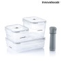 Set of 3 Containers for Vacuum Packing with Manual Pump Vacse InnovaGoods V0103424 (Refurbished A)