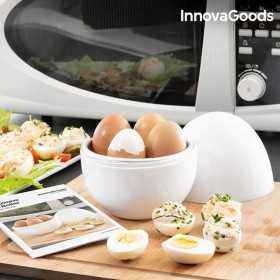 Microwave Egg Boiler with Recipe Booklet Boilegg InnovaGoods ‎Bb_V0101051 White (Refurbished A+)