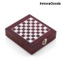 Chess Wine Set InnovaGoods Wood 37 Pieces (Refurbished B)