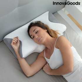 Viscoelastic Neck Pillow with Ergonomic Contours InnovaGoods Conforti (Refurbished B)