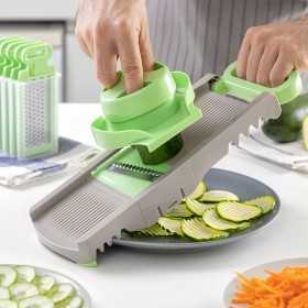 6-in-1 Folding Mandolin Grater Choppie InnovaGoods IG814854 Stainless steel (Refurbished A)