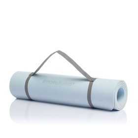 Non-slip Yoga Mat with Position Lines and Exercise Guide Asamat InnovaGoods Blue (Refurbished B)