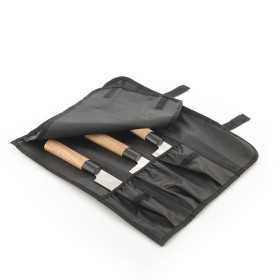 Set med knivar med professionell väska Damas·Q InnovaGoods V0103200 Rostfritt stål 3 Delar (Renoverade A)