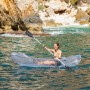 Kayak Gonflable Transparent avec Accessoires Paros InnovaGoods 312 cm 2 places (Reconditionné B)