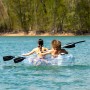 Inflatable Transparent Kayak with Accessories Paros InnovaGoods 312 cm 2 places (Refurbished B)