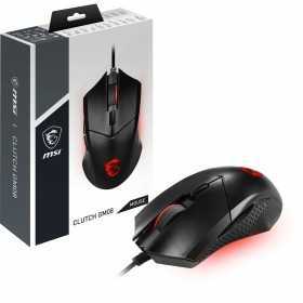 Mouse MSI Clutch GM08 Schwarz Rot