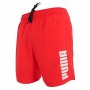 Herren Badehose Puma Mid Rot