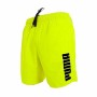 Herren Badehose Puma Swim Mid Gelb