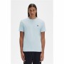 Chemisette Fred Perry Ringer Bleu ciel