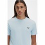 Chemisette Fred Perry Ringer Bleu ciel