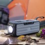 Kabelloser Lautsprecher mit Solarzellen und LED-Taschenlampe Sunker InnovaGoods Schwarz (Restauriert A)