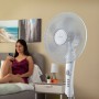 Freestanding Fan InnovaGoods White 45 W 30 x 40 cm (Refurbished C)