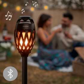 Kabelloser Lautsprecher mit LED-Flammeneffekt Spekkle InnovaGoods (Restauriert A)