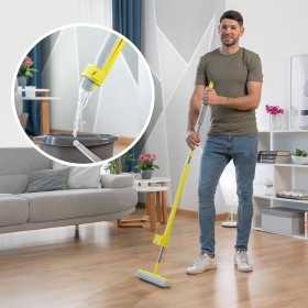 2-in-1 Dust Mop-Floor Mop with Self-wringing Sponge Wringop InnovaGoods (Refurbished A)