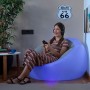 Aufblasbarer Sessel mit buntem LED-Licht und Fernbedienung Chight InnovaGoods Bunt (Restauriert B)
