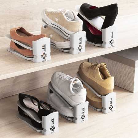 Range-chaussures Réglable Sholzzer InnovaGoods 6 Unités (Reconditionné A+)