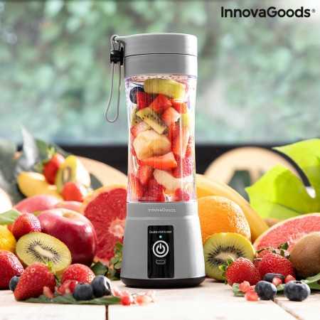 Wiederaufladbarer tragbarer Standmixer mit Becher Frubler InnovaGoods Bunt (Restauriert A+)