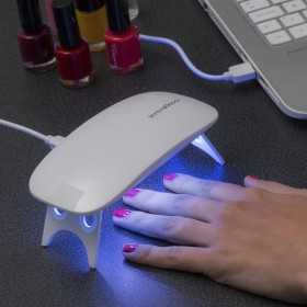 LED UV nagellampa Mini InnovaGoods (Vit) (Multicolour) (Renoverade A+)