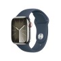 Smartwatch Apple Watch Series 9 Blau Silberfarben 41 mm