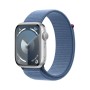 Montre intelligente Apple Watch Series 9 Bleu Argenté 45 mm