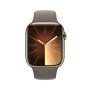 Smartklocka Apple Watch Series 9 Brun Gyllene 45 mm