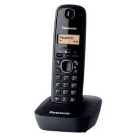 Téléphone Sans Fil Panasonic KX-TG1611SPH Noir Ambre