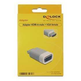 Adaptateur HDMI vers VGA DELOCK 65472 Blanc